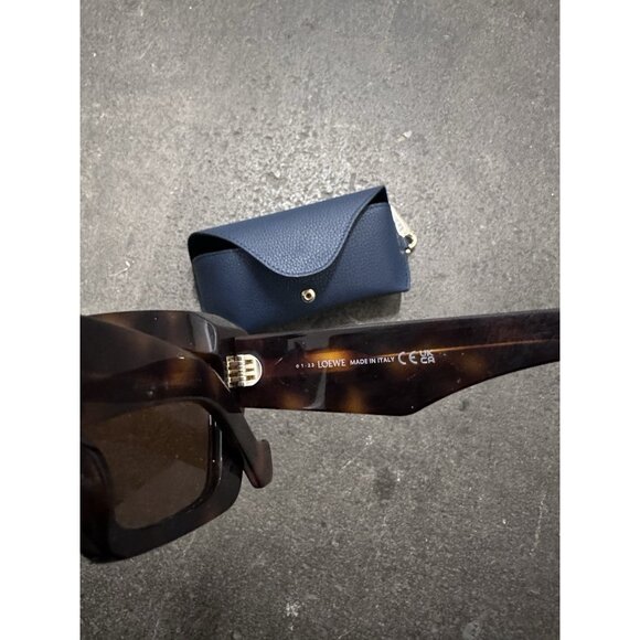 Loewe Acetate Cateye Sunglasses in Blonde Havana & Brown - Picture 5 of 6